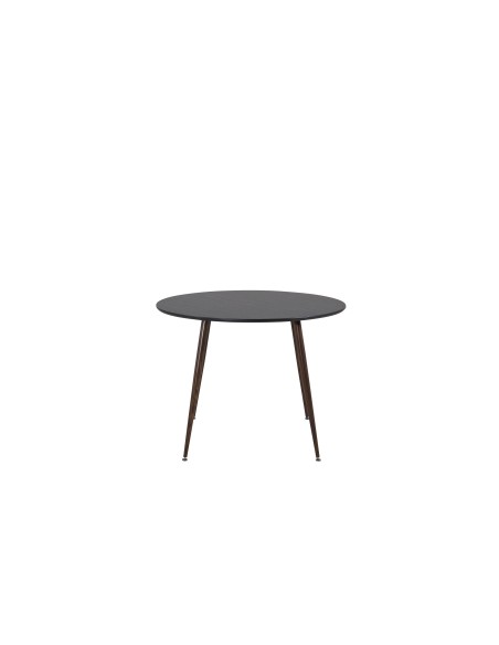 Runt matbord Plaza, Ø100 cm, Svart
