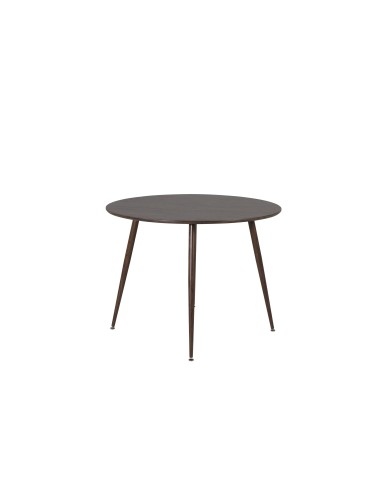 Runt matbord Plaza, Ø100 cm, Valnöt