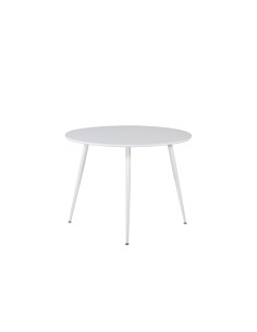 Runt matbord Plaza, Ø100 cm, Vit 2