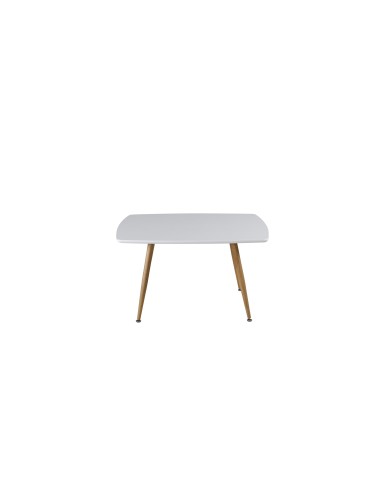 Soffbord Plaza, 80 × 80 cm, Vit