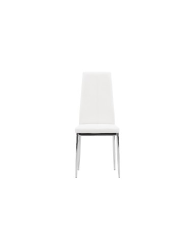 Matstol Pastill, Vit/Silver