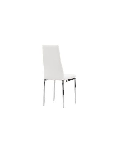 Matstol Pastill, Vit/Silver