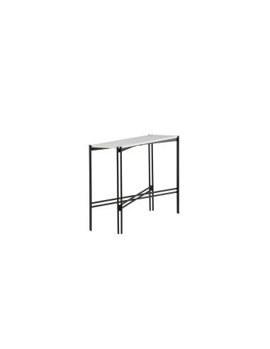 Sidobord Razzia Bord, 110 × 30 cm, Vit