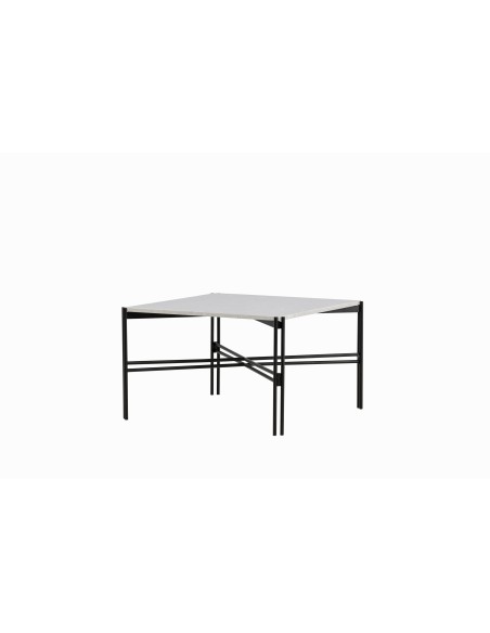 Soffbord Razzia, 75 × 75 cm, Vit