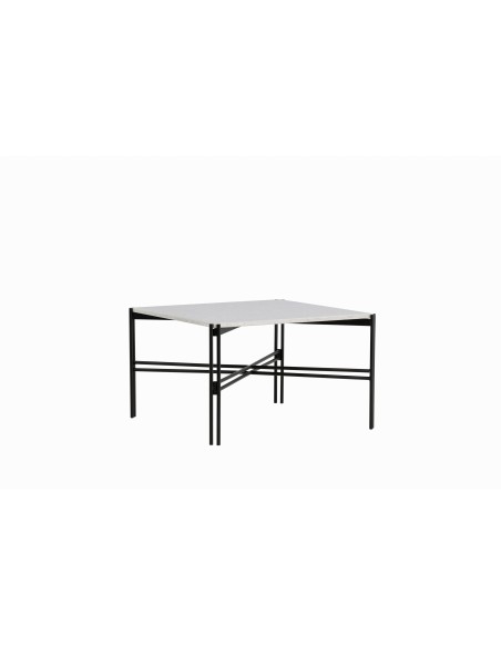 Soffbord Razzia, 75 × 75 cm, Vit