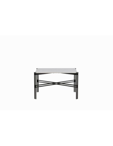 Soffbord Razzia, 75 × 75 cm, Vit