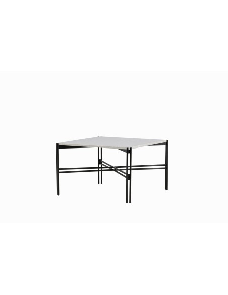 Soffbord Razzia, 75 × 75 cm, Vit