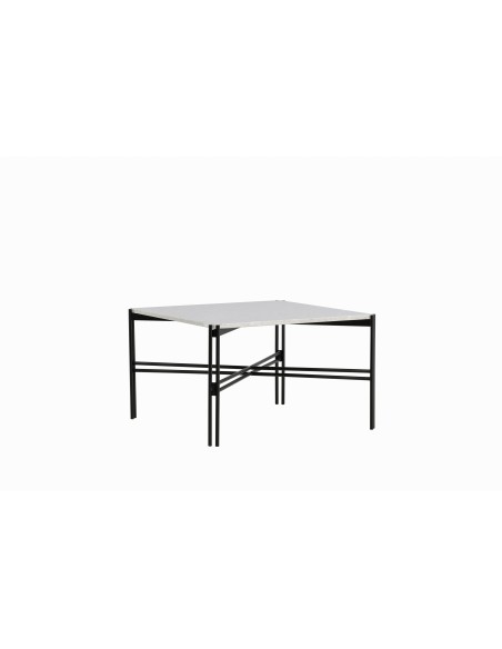 Soffbord Razzia, 75 × 75 cm, Vit