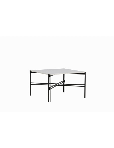 Soffbord Razzia, 75 × 75 cm, Vit