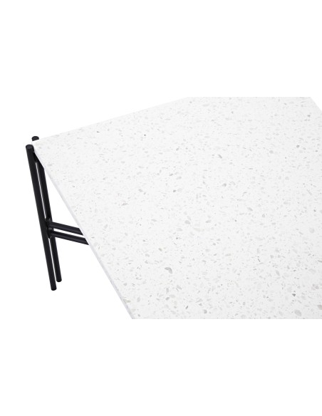 Soffbord Razzia, 75 × 75 cm, Vit