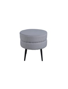 Fåtölj Pot Ottoman / Puff, Grå