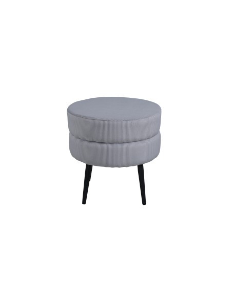 Fåtölj Pot Ottoman / Puff, Grå