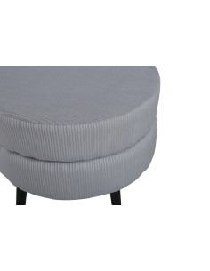 Fåtölj Pot Ottoman / Puff, Grå 2