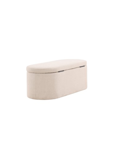 Fåtölj Potenza Ottoman, 50 × 130 cm, Offwhite