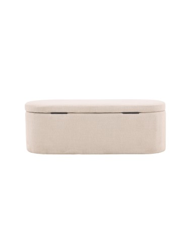 Fåtölj Potenza Ottoman, 50 × 130 cm, Offwhite