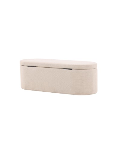 Fåtölj Potenza Ottoman, 50 × 130 cm, Offwhite