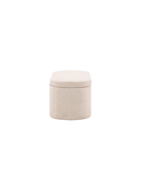 Fåtölj Potenza Ottoman, 50 × 130 cm, Offwhite