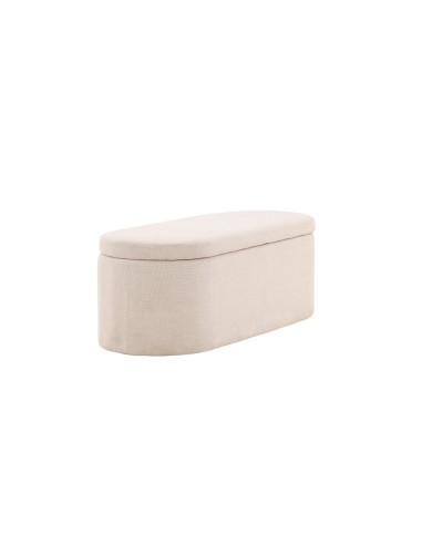 Fåtölj Potenza Ottoman, 50 × 130 cm, Offwhite