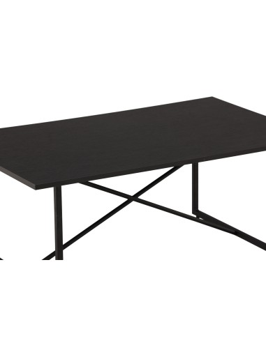 Soffbord Pryor, 110 × 70 cm, Svart