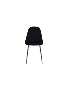 Matstol Polar, Svart/Silver