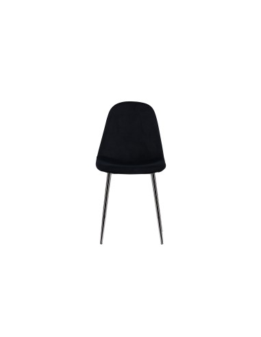 Matstol Polar, Svart/Silver