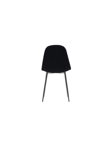 Matstol Polar, Svart/Silver