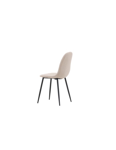 Matstol Polar, Beige/Svart