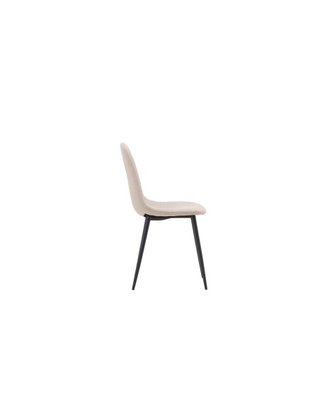 Matstol Polar, Beige/Svart