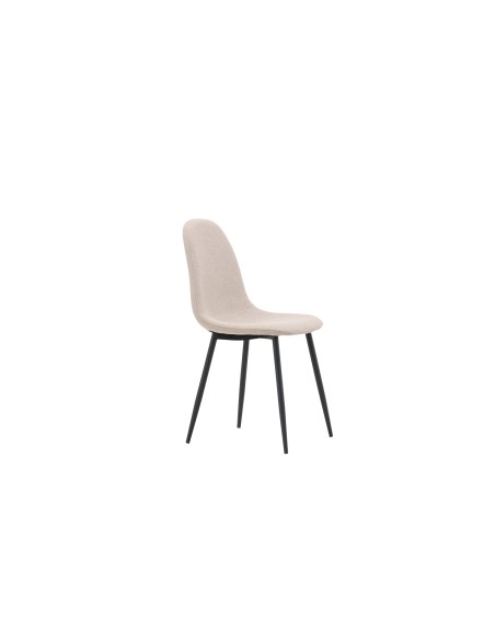 Matstol Polar, Beige/Svart