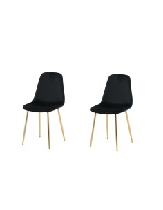 Matstol Polar, Svart/Guld 2