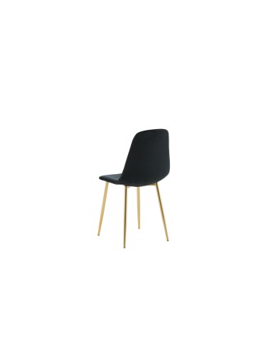 Matstol Polar, Svart/Guld