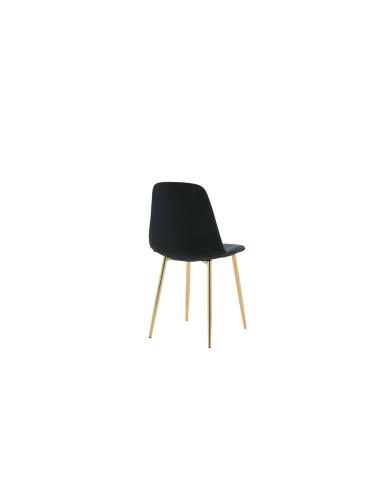 Matstol Polar, Svart/Guld