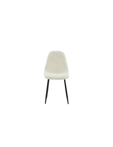 Matstol Polar, Vit/Svart