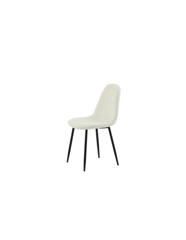 Matstol Polar, Vit/Svart