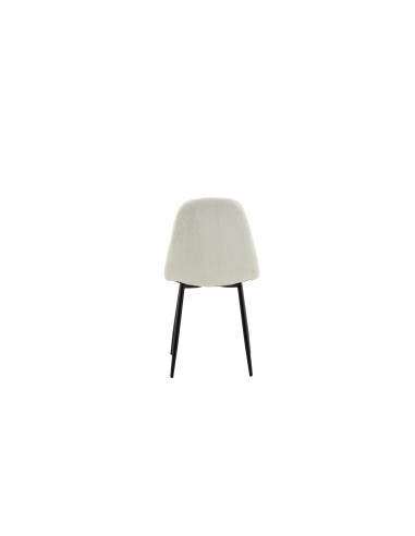 Matstol Polar, Vit/Svart