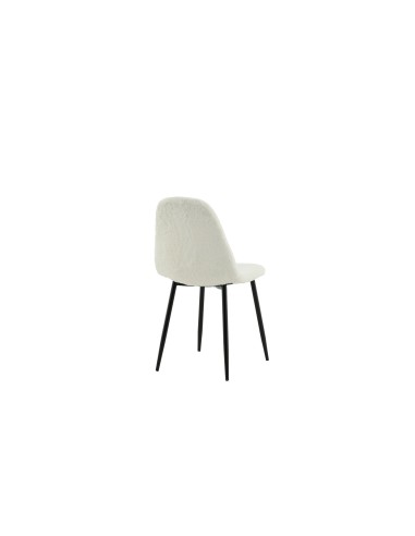 Matstol Polar, Vit/Svart
