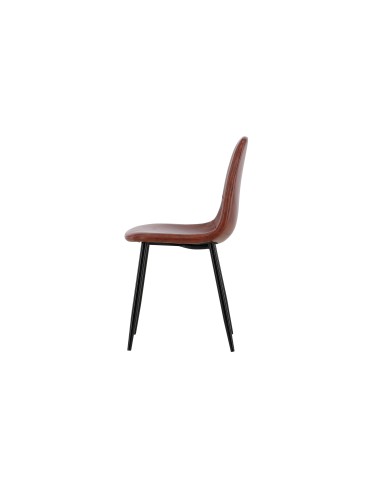 Matstol Polar, Brun/Svart