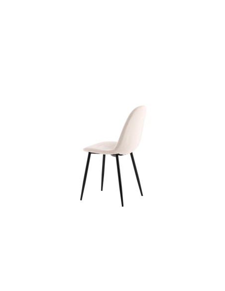 Matstol Polar, Beige/Svart