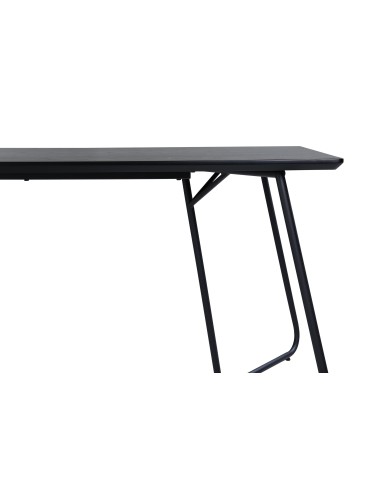 Matbord Petra, 190 × 90 cm, Svart