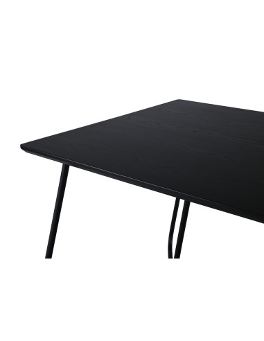 Matbord Petra, 190 × 90 cm, Svart