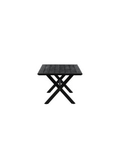 Matbord Rives, 200 × 100 cm, Svart