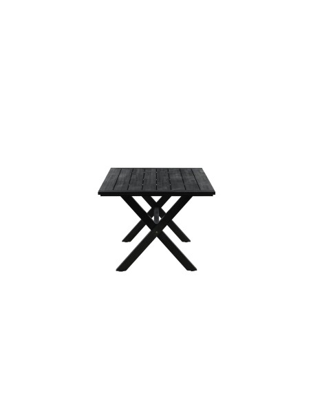 Matbord Rives, 200 × 100 cm, Svart