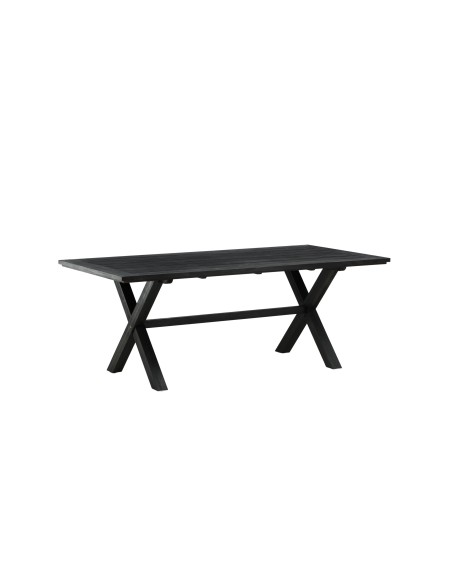 Matbord Rives, 200 × 100 cm, Svart