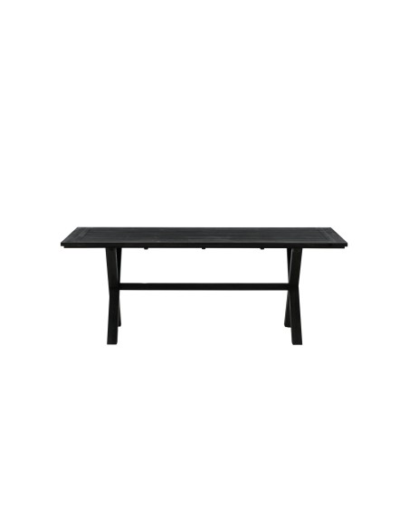 Matbord Rives, 200 × 100 cm, Svart