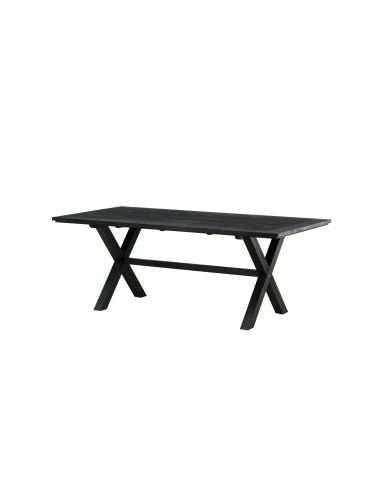 Matbord Rives, 200 × 100 cm, Svart