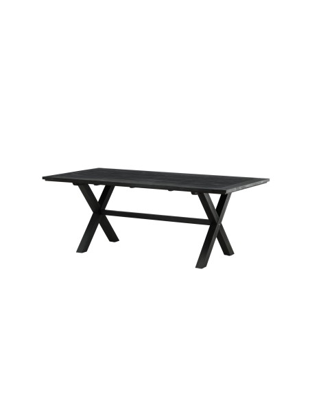 Matbord Rives, 200 × 100 cm, Svart