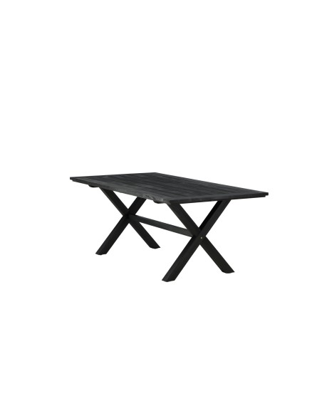 Matbord Rives, 200 × 100 cm, Svart