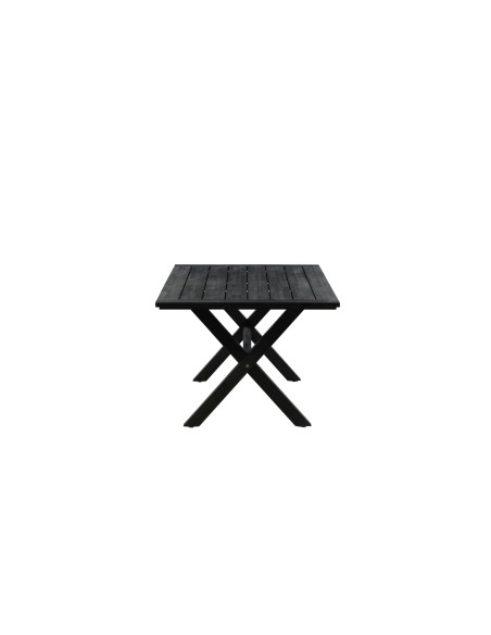 Matbord Rives, 200 × 100 cm, Svart