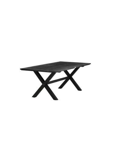 Matbord Rives, 200 × 100 cm, Svart