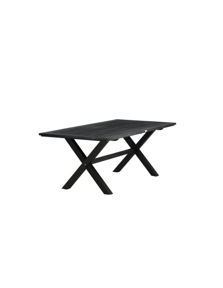 Matbord Rives, 200 × 100 cm, Svart